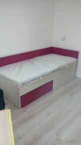 Dievčenská posteľ 90x200 cm