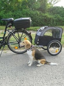 Vozík pre psa za bicykel