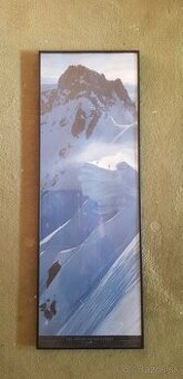 Predám obraz so zimnou tematikou 34x96cm