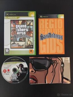 Hra pre Xbox Classic - Grand Theft Auto San Andreas