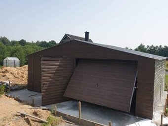 Plechová garáž 7x5 m