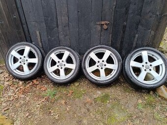 Elektróny 5x112 R17 + letná sada Nokian 225/45