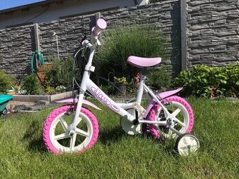 Dievčenský detský bicykel 12”.