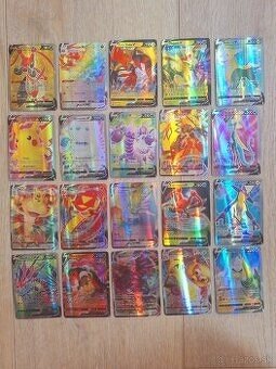 Dúhové Pokémon karty1