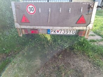 predám prívesný vozík