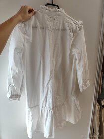 Predĺžená košeľa/košeľové šaty