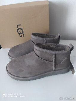 Ugg Classic ultra mini dámske kožené čižmy