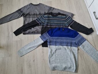 3 x pánsky sveter M