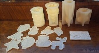 Silkonove formy 15ks spolu