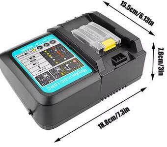 Nabíjačka batérií DC18RC Makita 14,4 V a 18 V nová