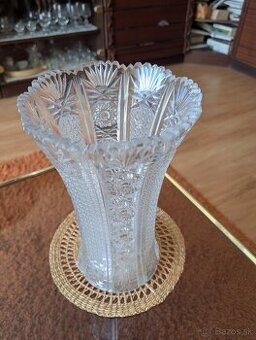 Vaza kristalova, vysoka