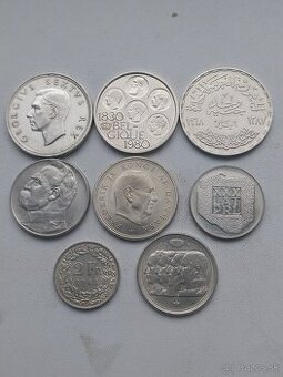 Zahranične strieborne mince