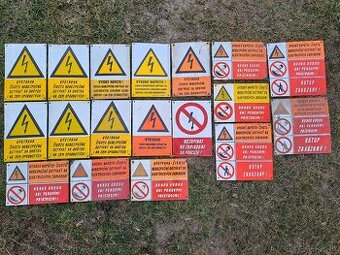 Smaltová cedulka, tabulka