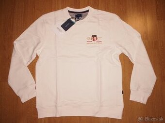 Gant pánska mikina biela - 1