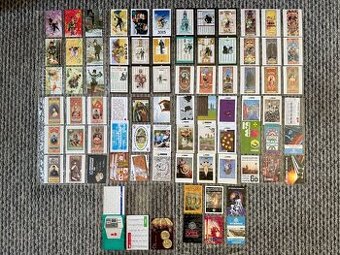 Vreckové kalendáriky rôzne - 82ks