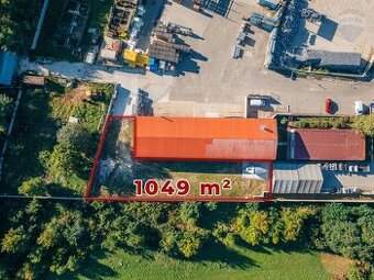 Prenájom pozemku  1049 m2, Nitra – 150 m od vstupu na R1