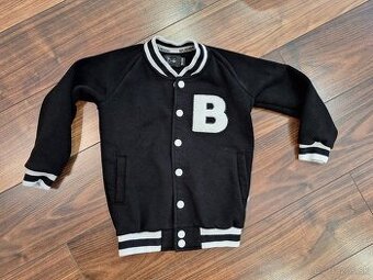 BUBBE čierna mikina vel.98/104