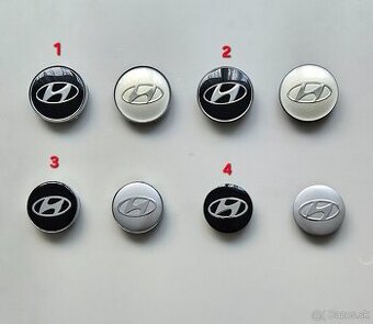 Středové krytky do kol Hyundai