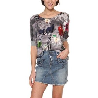 Tričko oversize Desigual, veľ. M