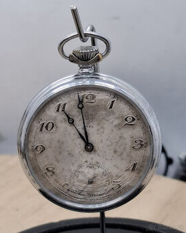 Predám funkčné starožitné vreckové hodinky Junghans 48mm 48