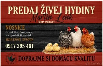 Predaj živej hydiny