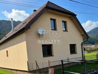 Rodinný dom s pozemkom o rozlohe 1168m2 Hubová, Ružomberok