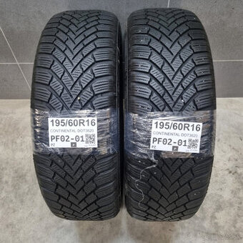 Zimné pneumatiky 195/60 R16 CONTINENTAL