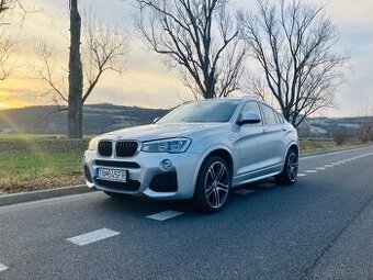 BMW X4 xDrive20d M-Sport, hnedá koža, veľmi pekný stav