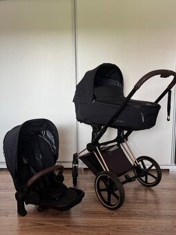 Cybex priam rosegold - black kočík