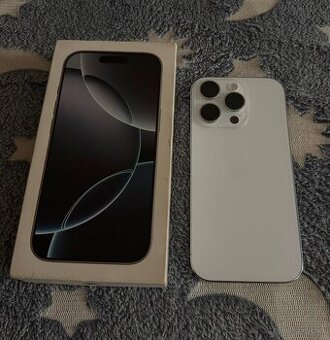 iPhone 16 Pro, White Titanium