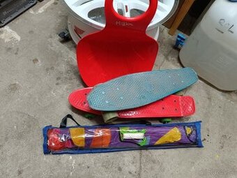 Pennyboard, lopár, šarkan