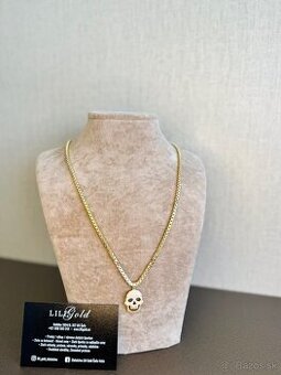 Zlatá retiazka 12.79g 1598€ Nová puncovaná