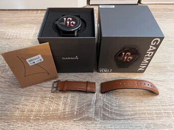 Garmin Venu 2 Slate-Black Band