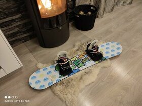 Snowboard 125 cm s viazaním - 1