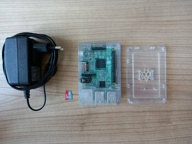 Raspberry Pi 3 Model B - set krabička, karta, zdroj
