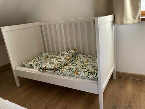Detská postielka s matracom IKEA