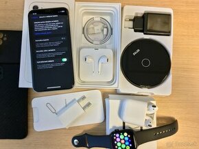 TOP iPhone 11 64GB +AirPod+SmartWatch+Wireless Charger+Obaly