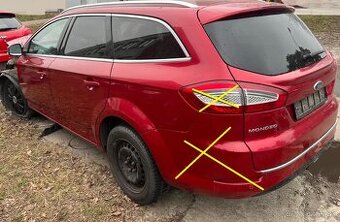FORD MONDEO 2.0 TDCI MK4 2014 PREDáM PIATE DVERE KOMBI, DVER