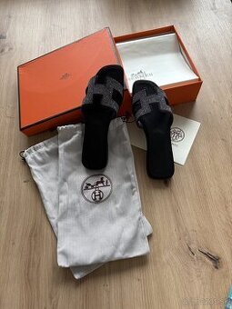 Hermes šľapky 37-23,5cm