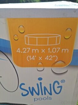SWIN FRAME TMAVY RATAN 4.27x1.07 m - 1