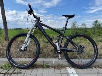 Horský Bicykel Ghost ARM 7700, karbón, celoodpružený