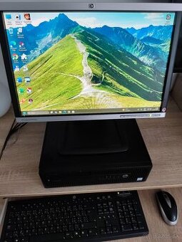 HP EliteDesk 800 (W11, i3-6100) + monitor, klávesnica, myš