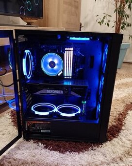 Herný produkčný PC-RTX 3080+Ryzen7+2xNVMe+ARGB+WIN11 PRO AAA