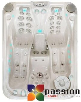 Hydromasážna vírivka pre 3 osoby s ovládaním BALBOA