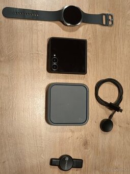 Samsung Galaxy Z Flip 7 + Galaxy watch 8 + prislusenstvo