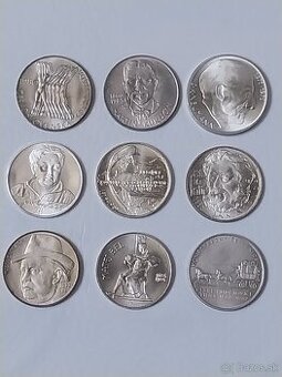 Československe strieborne mince