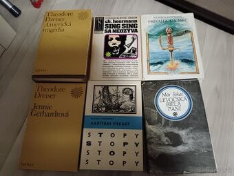 Predám rôzne knihy.