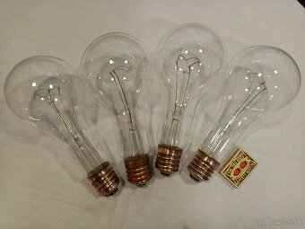 žiarovka 230 V, 300 W, 500 W,  závit E 40 - retro