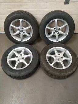 Alu R 14" KIA, Hyundai + celoročné pneu.