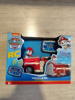 Labková patrola HASIČSKÉ AUTO MARSHALL+ DIAĽKOVÝ OVLÁDAČ